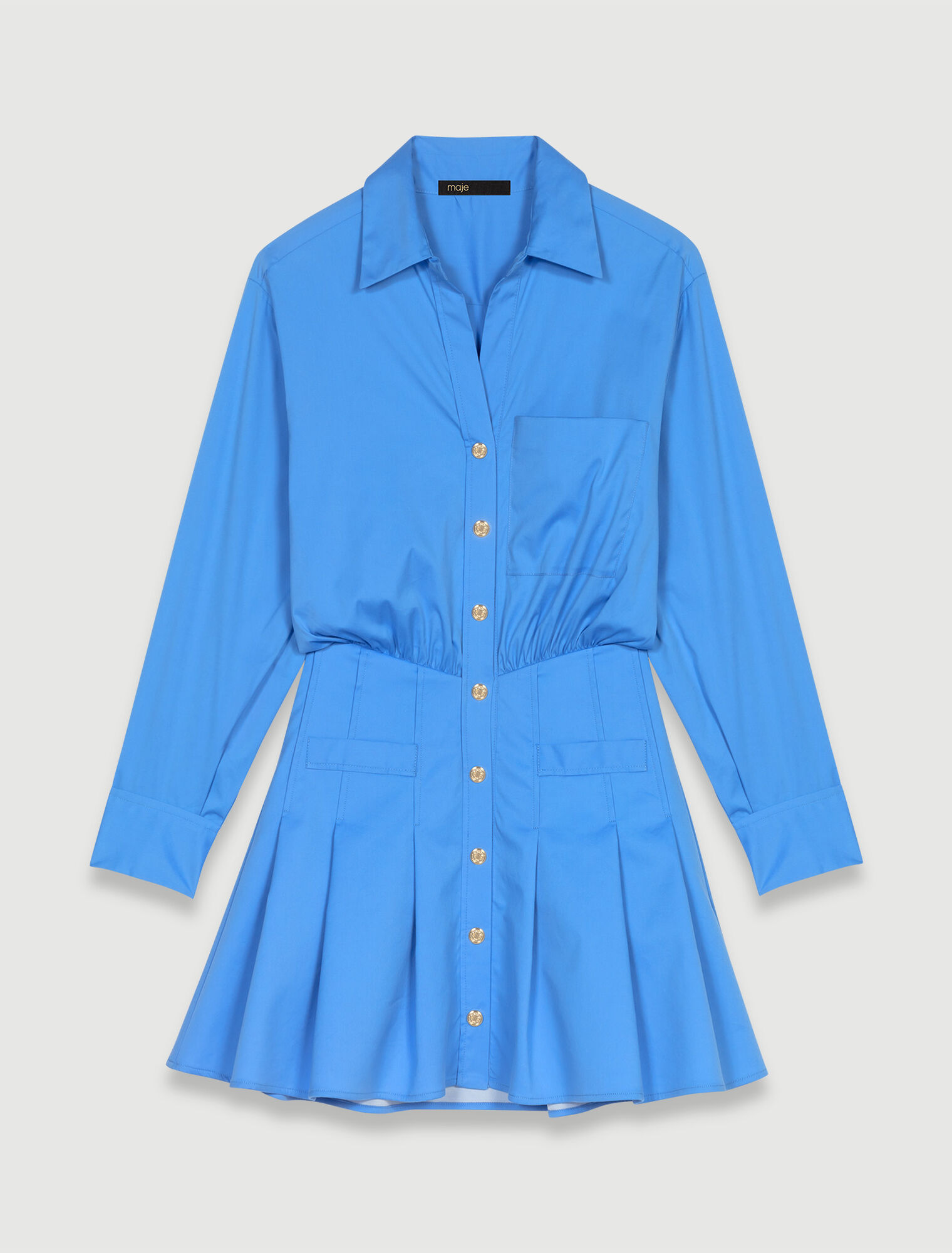 Robe chemise courte