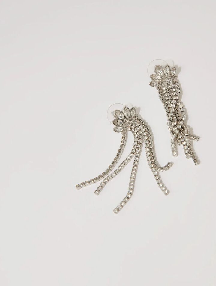 Boucles d'oreilles strass