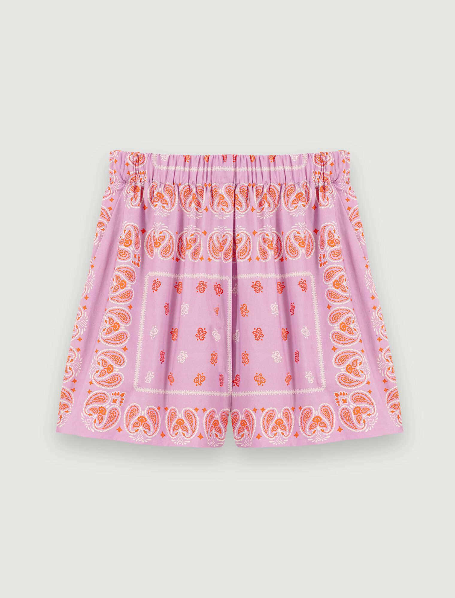 Short imprimé paisley