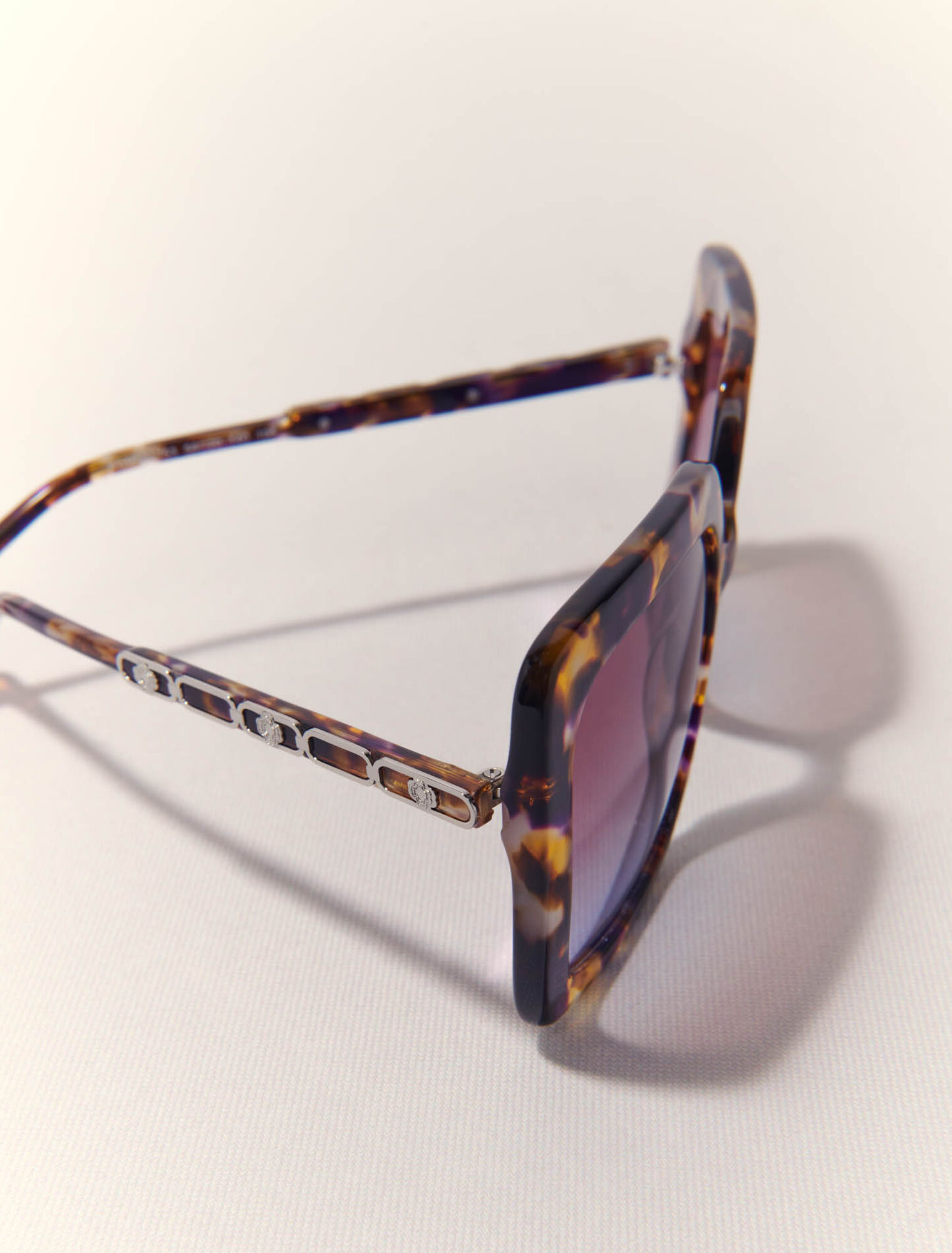 Lunettes rectangle en acétate