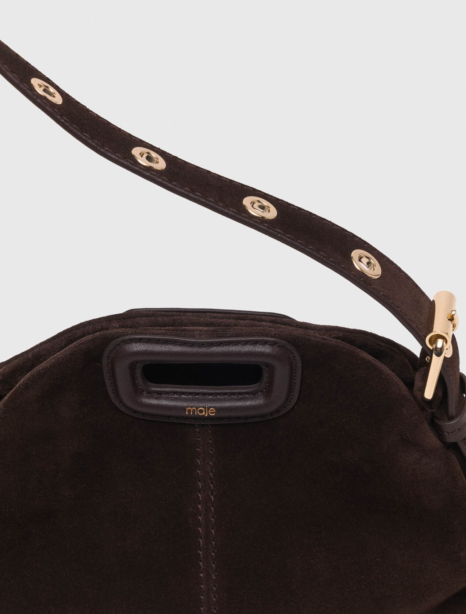 Sac Miss M en cuir suède