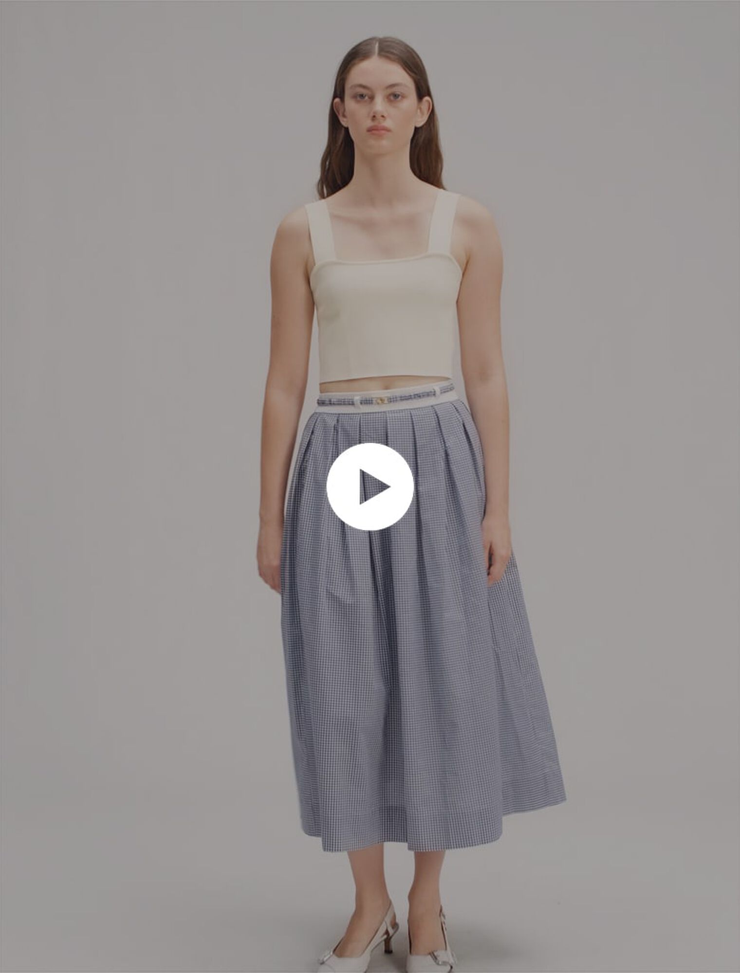 Crop top en maille