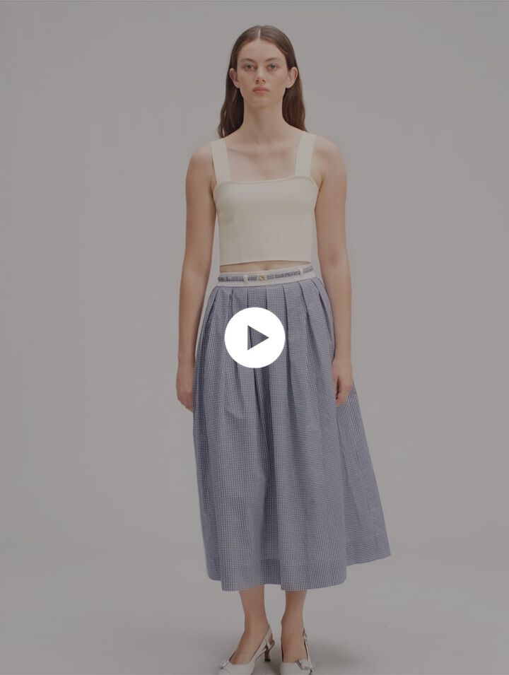 Crop top en maille