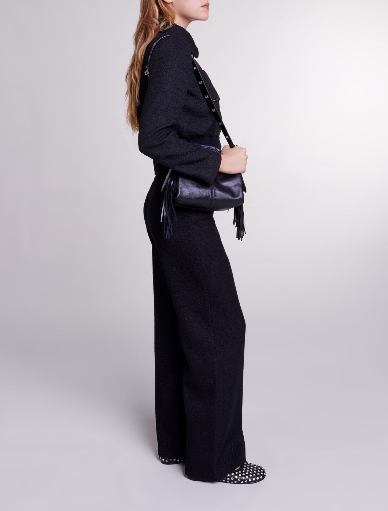 Blouson en tweed