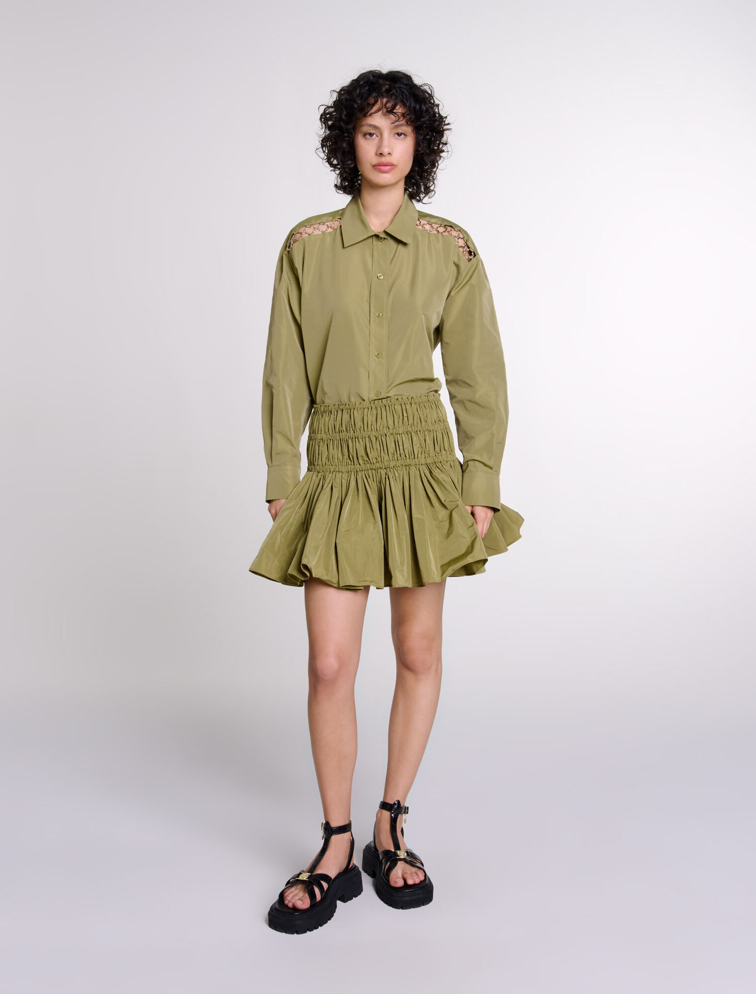 Chemise ajourée
