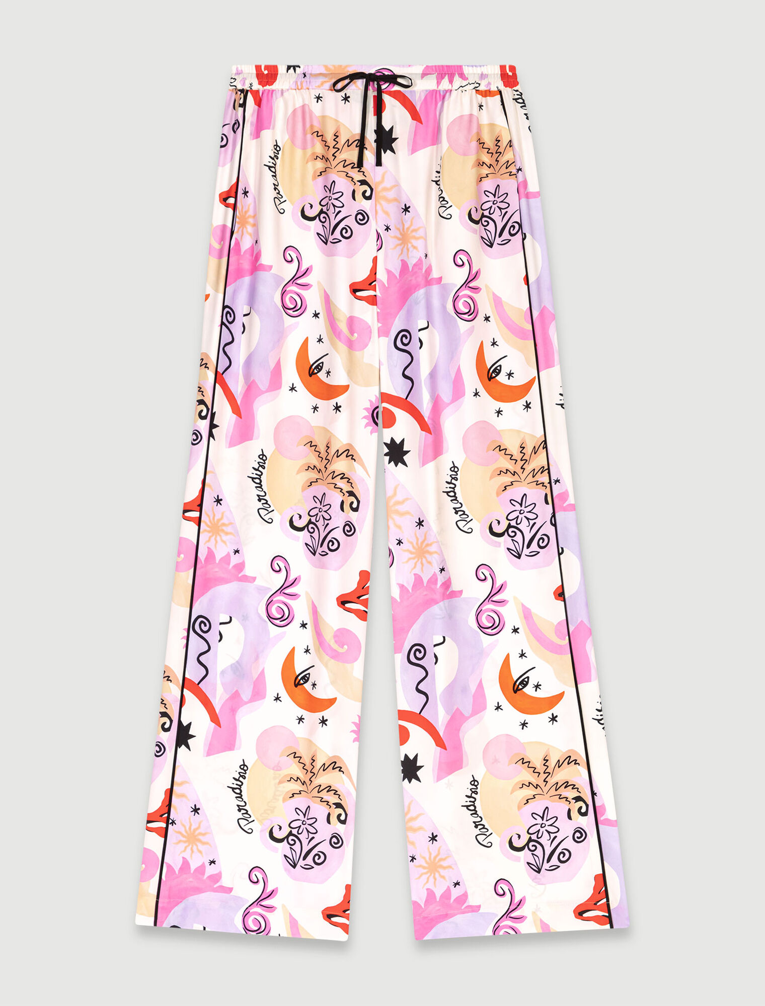 Pantalon en soie