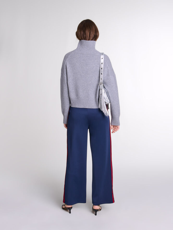 Pantalon à bandes