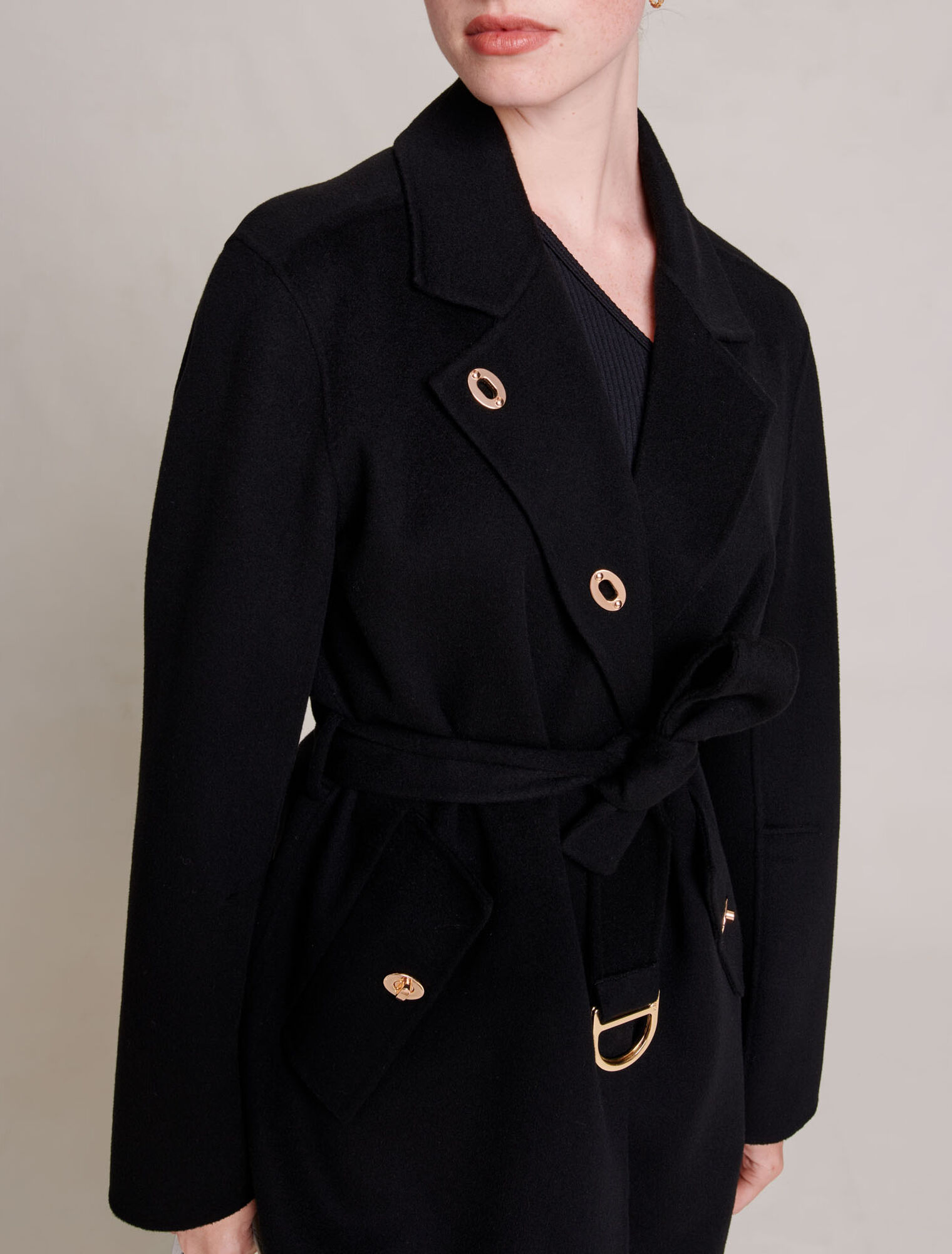 Manteau en tweed