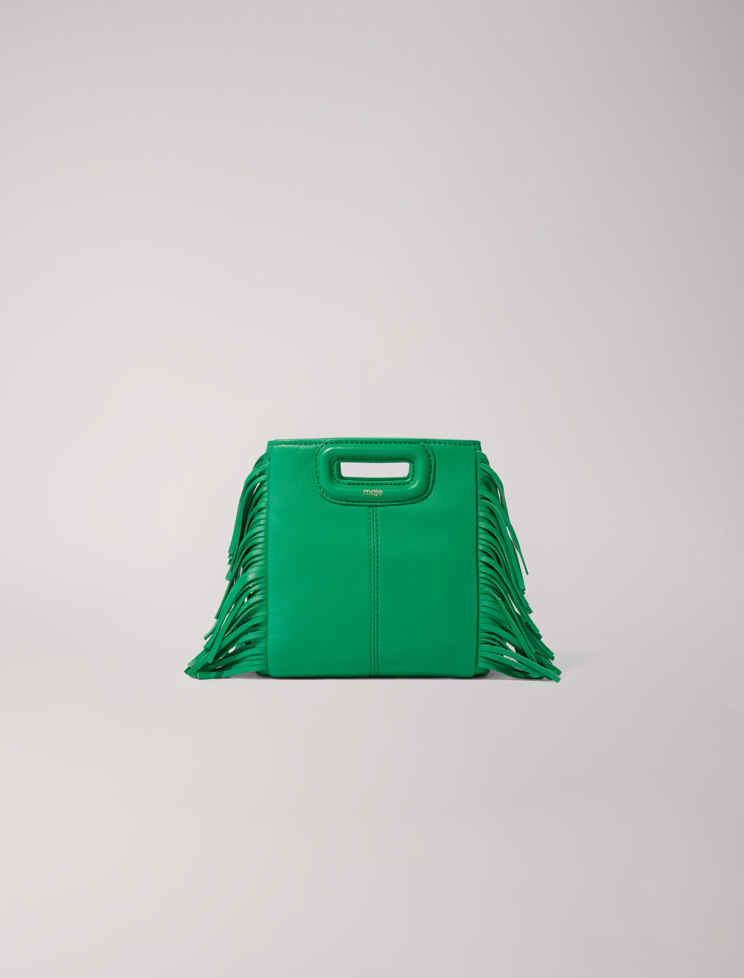 Sac M mini en cuir lisse