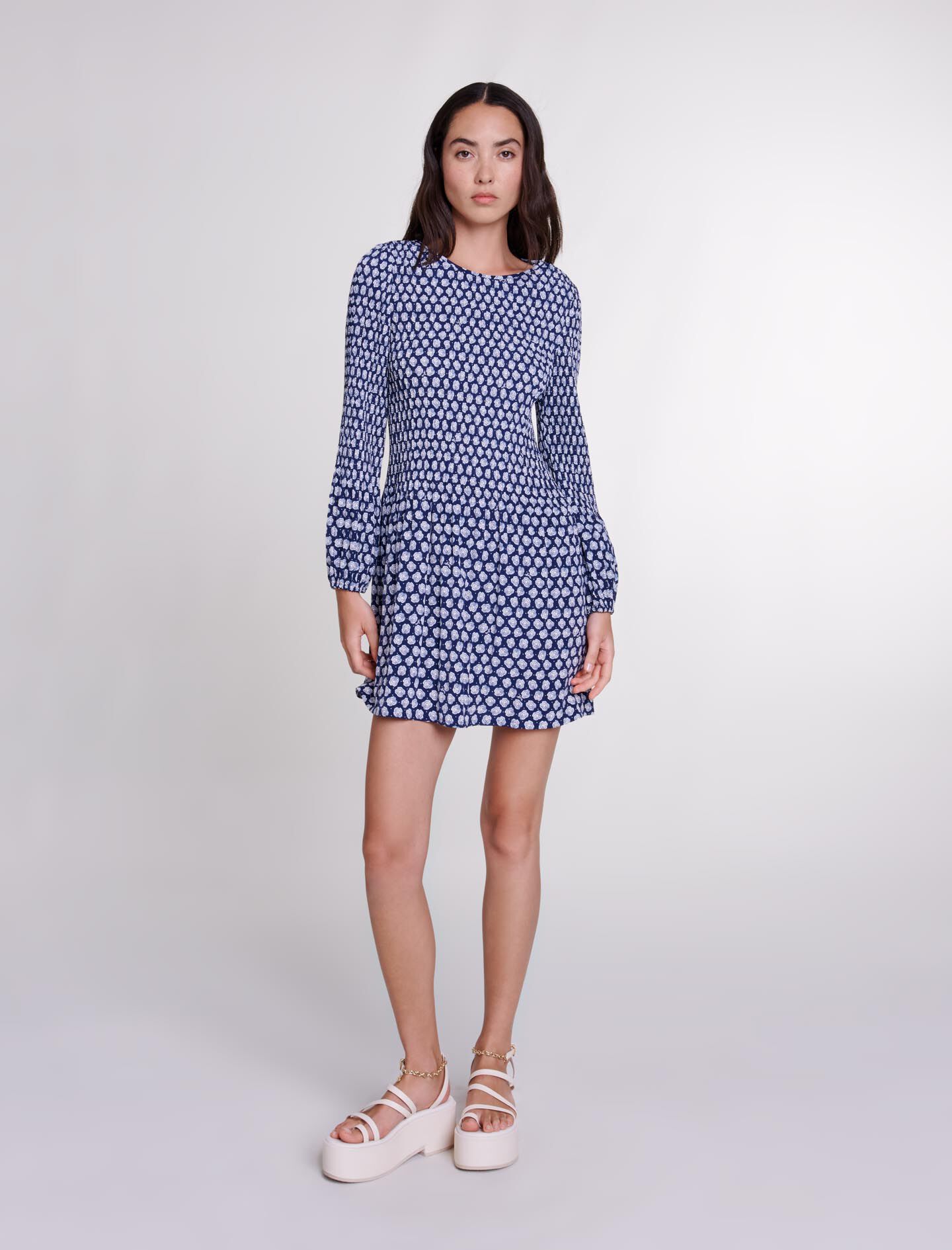Maje robe fleurie new arrivals