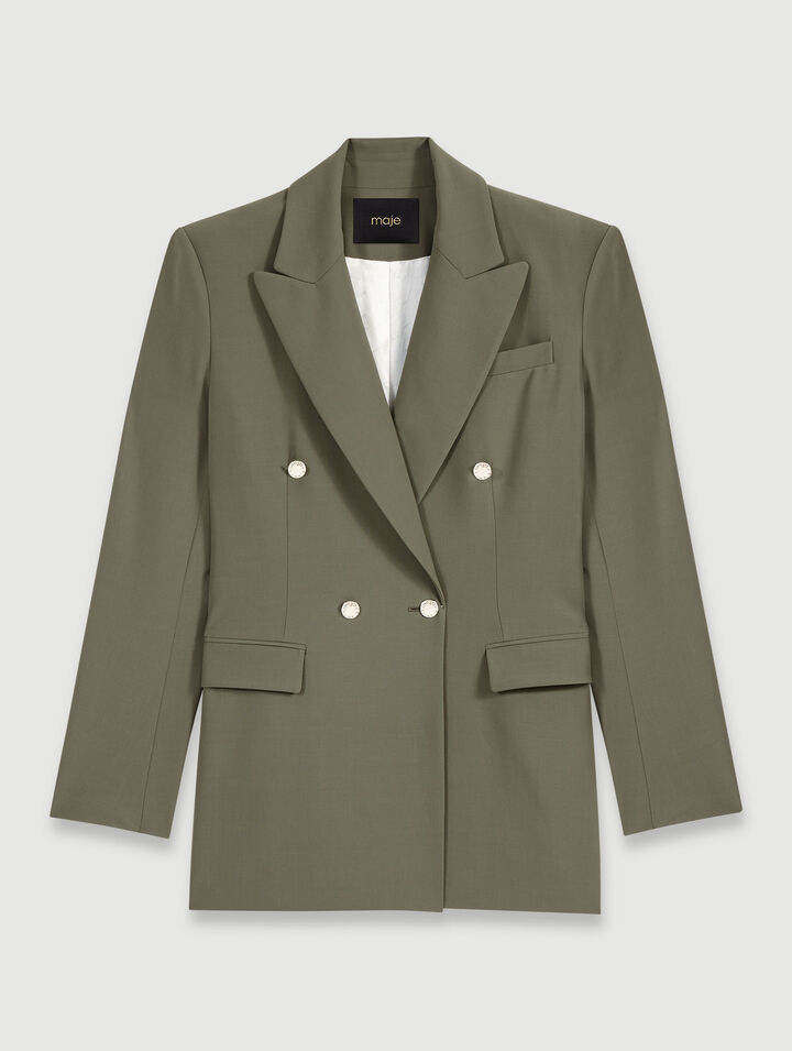 Veste de tailleur cintrée
