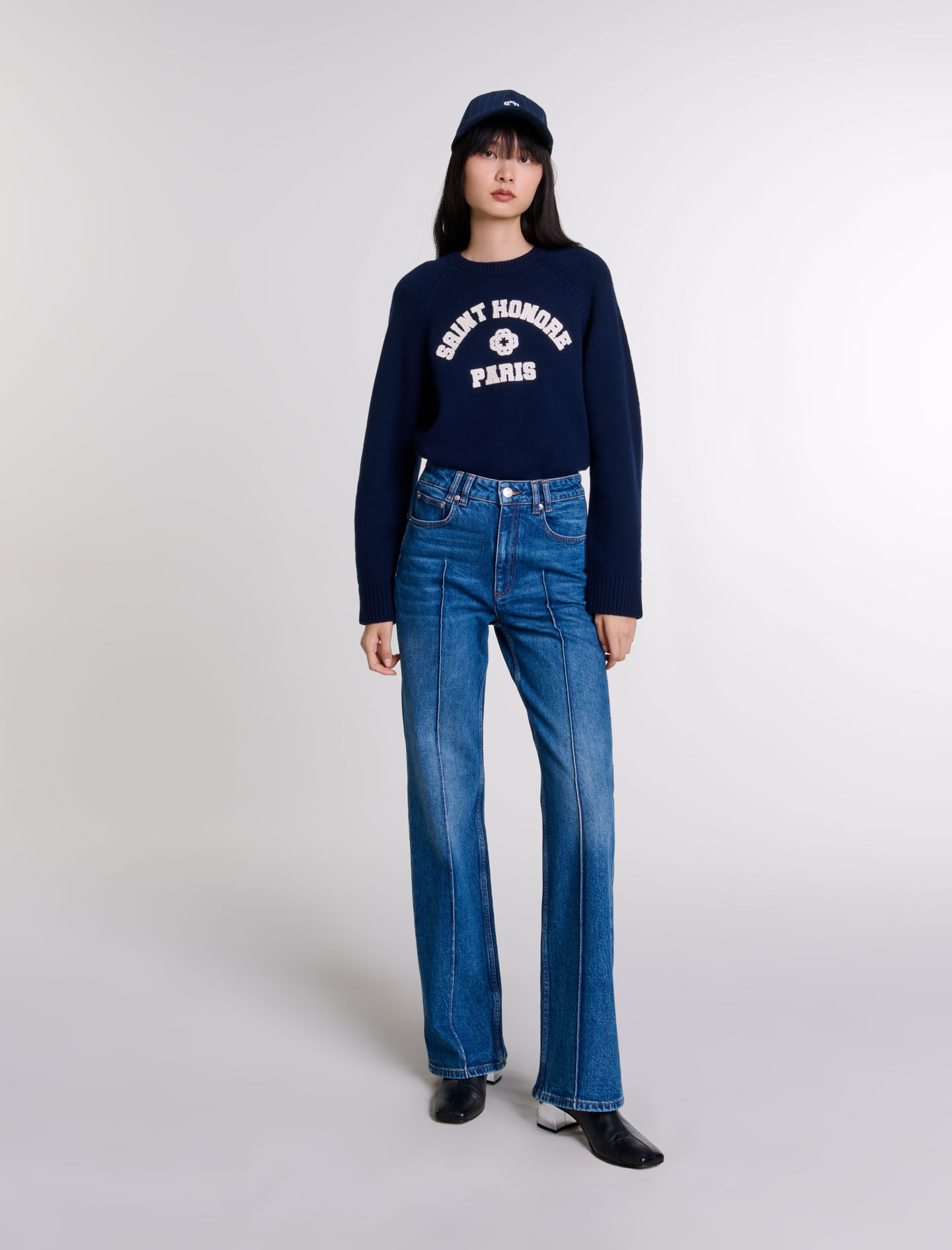 Jean maje taille haute 2025