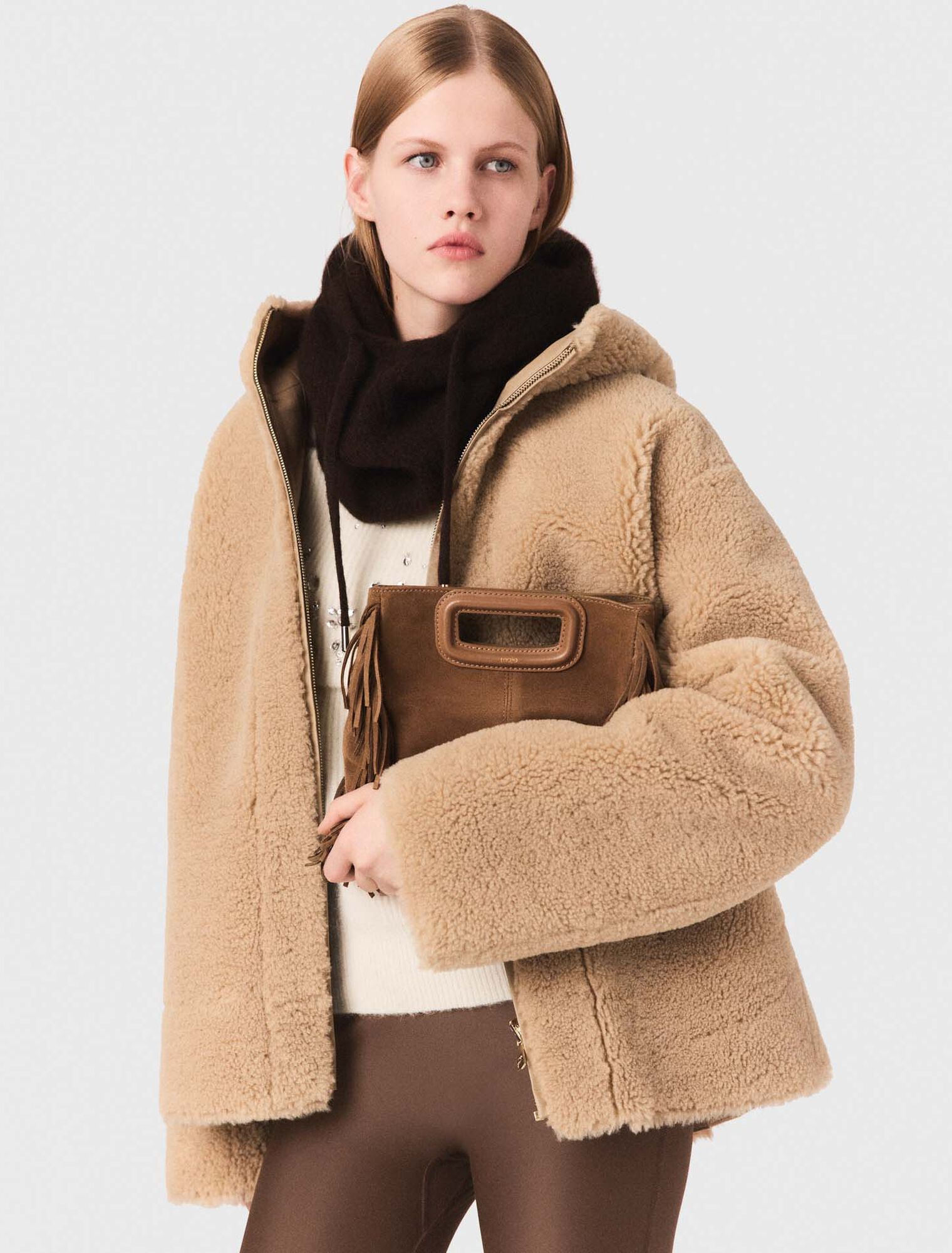 Manteau réversible avec capuche