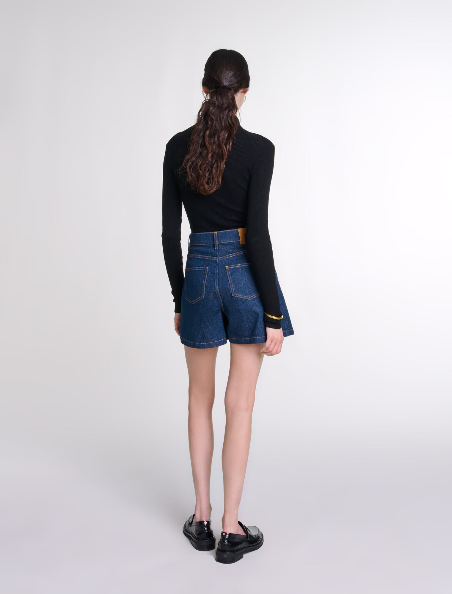 Body en laine et soie