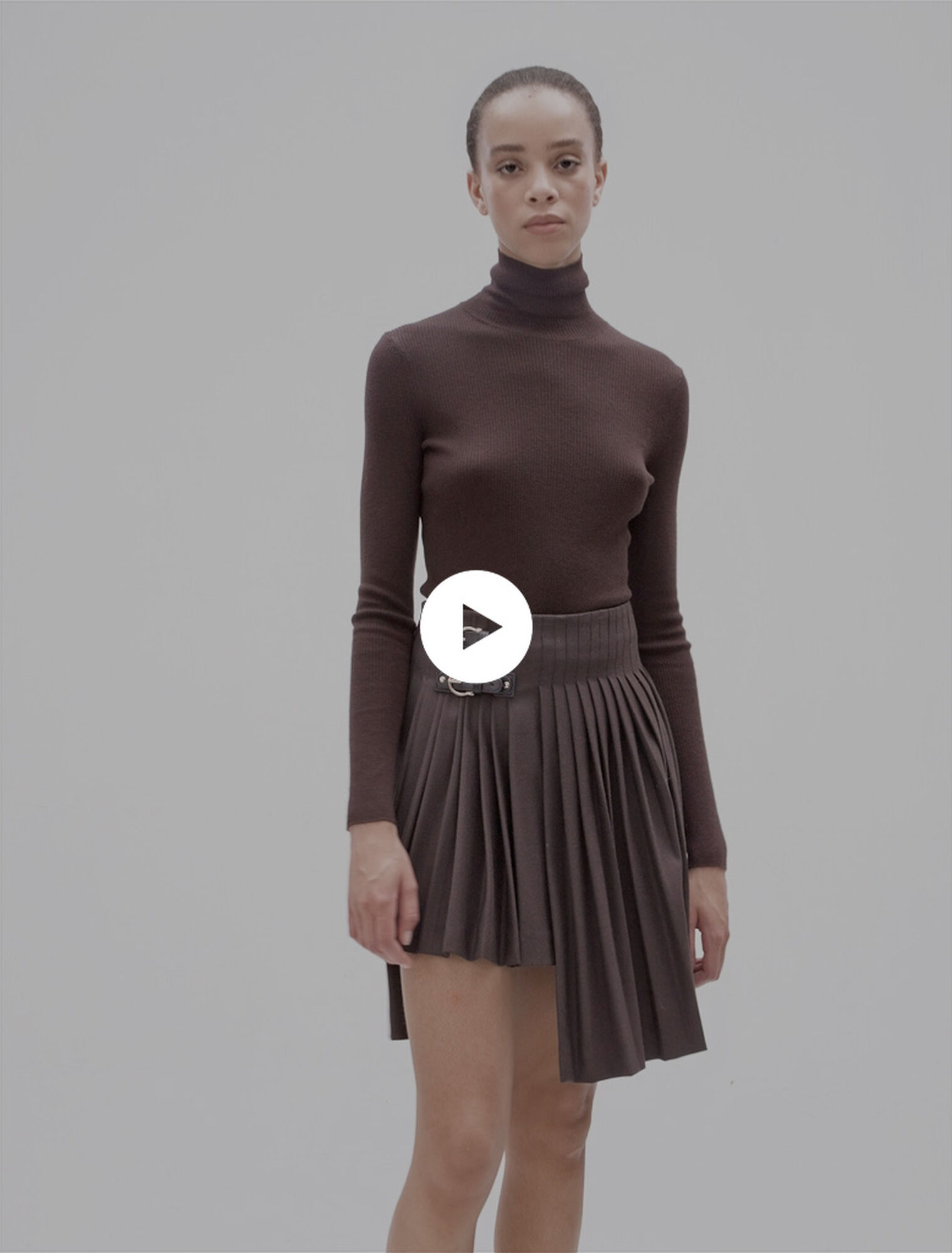 Pull en laine et soie