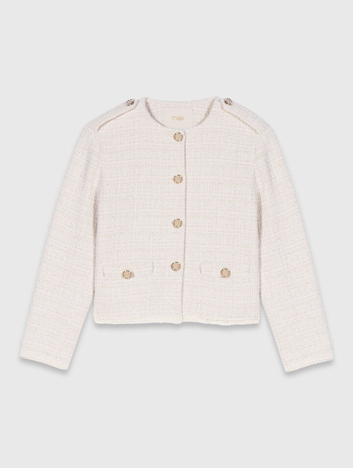 Veste courte en tweed Veste courte en tweed