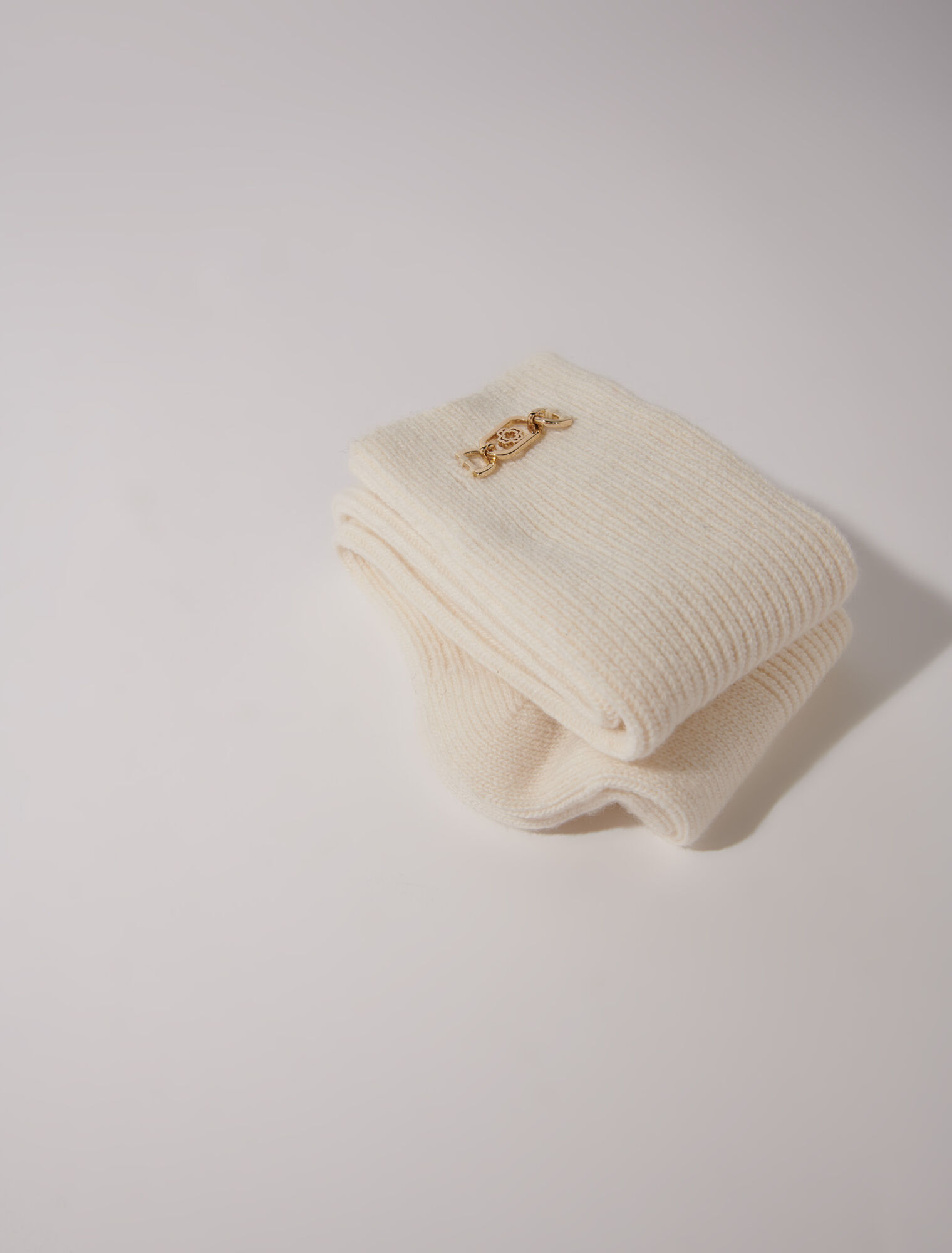 Chaussettes hautes en mix laine