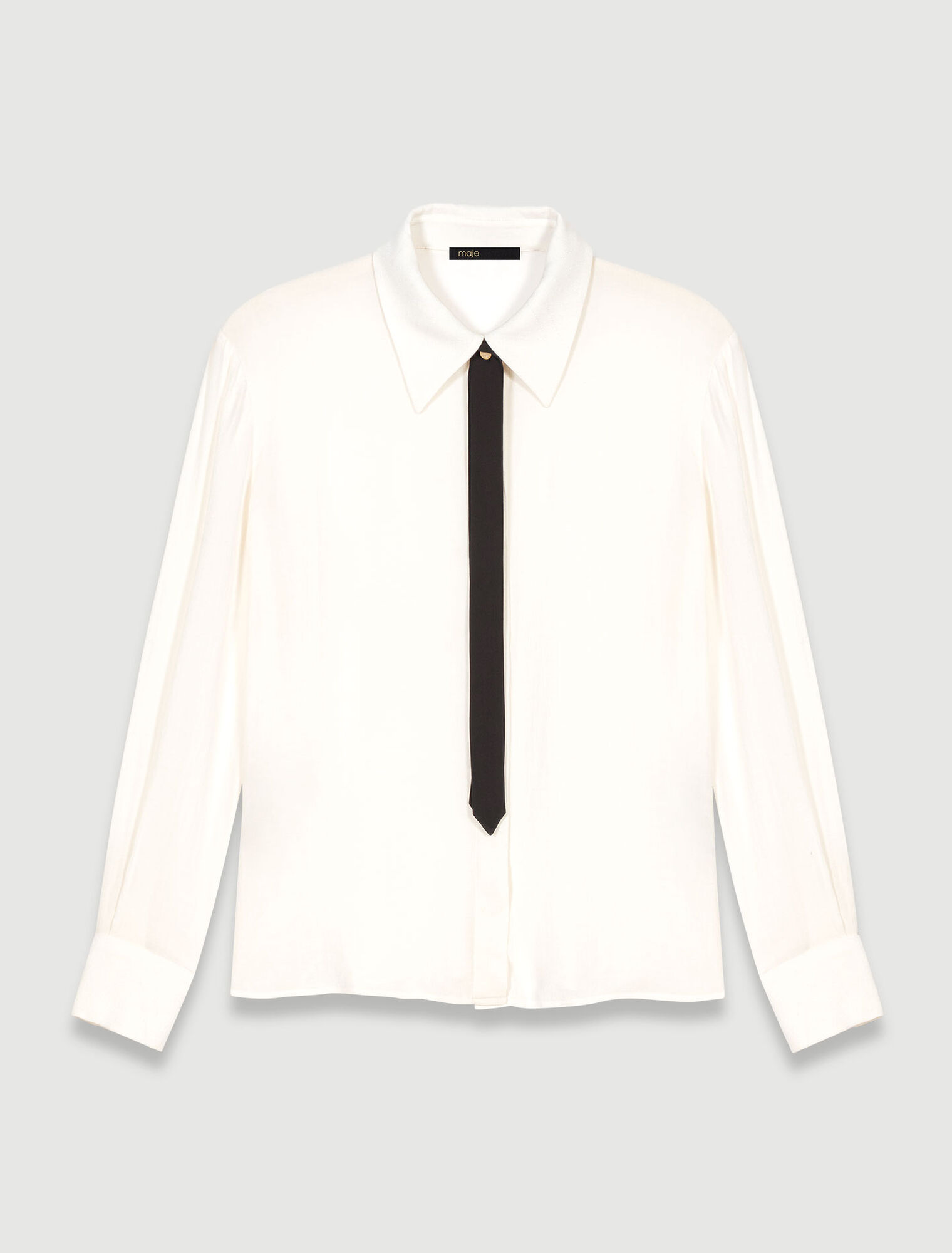 Chemise col lavallière