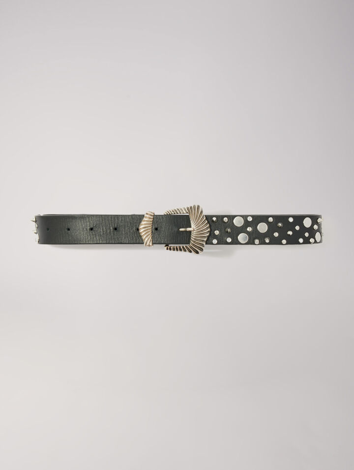 Ceinture grunge à studs