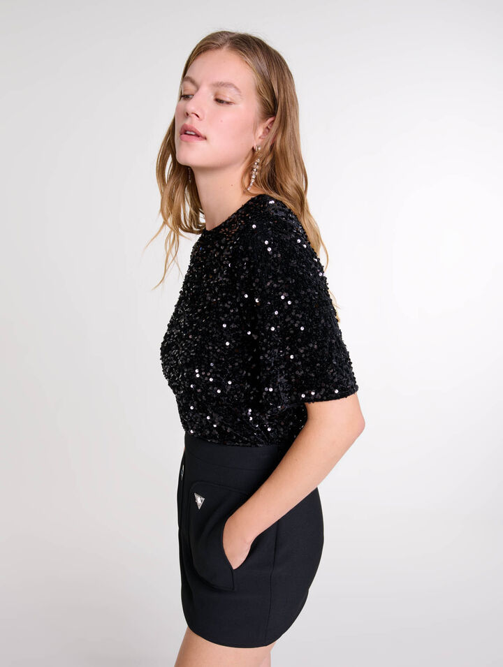 Short effet jupe