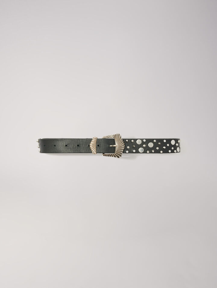 Ceinture grunge à studs