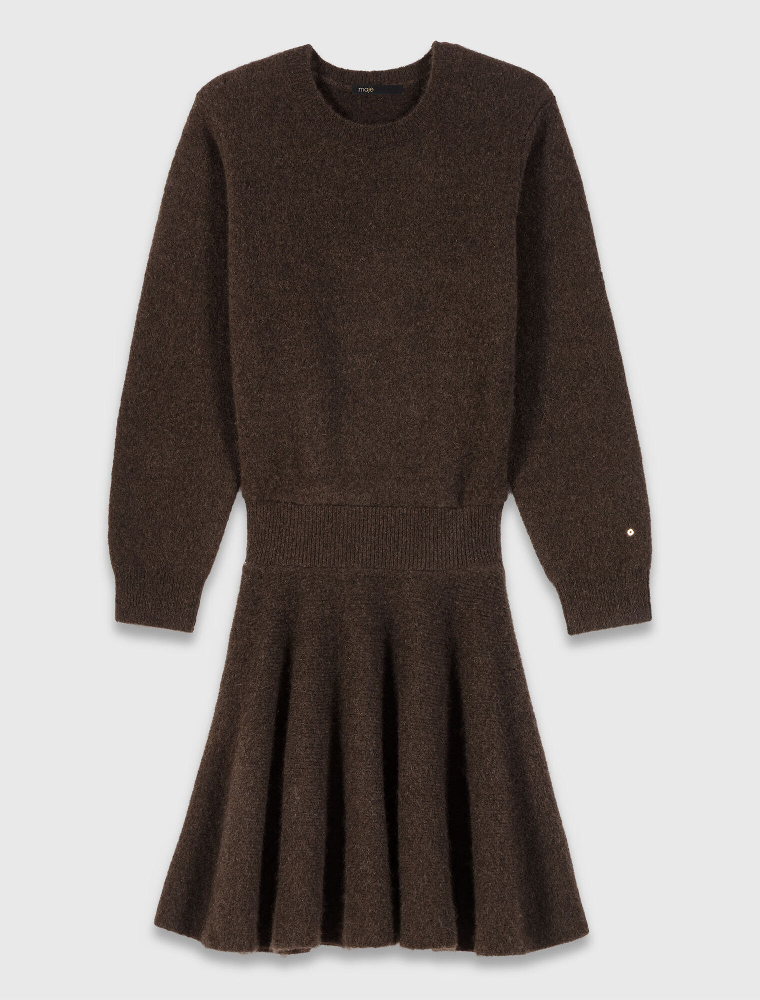 Robe courte en melange de yak