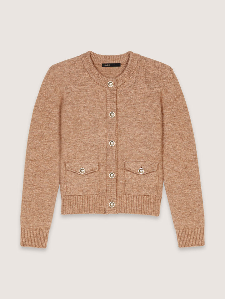 Cardigan en maille