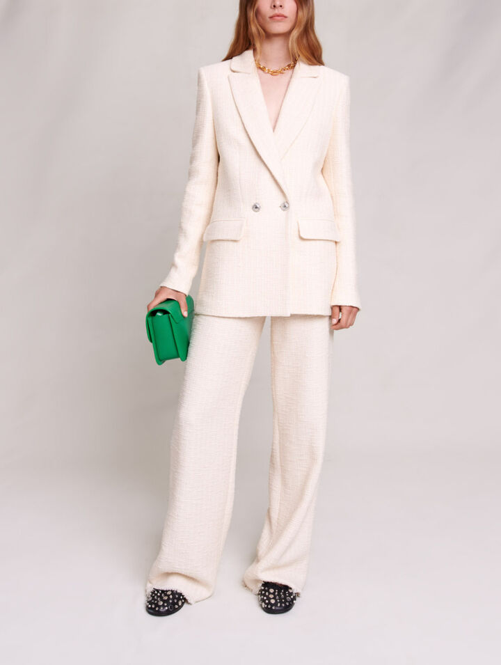 Veste en tweed