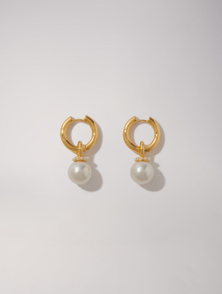 Boucles d'oreilles perles