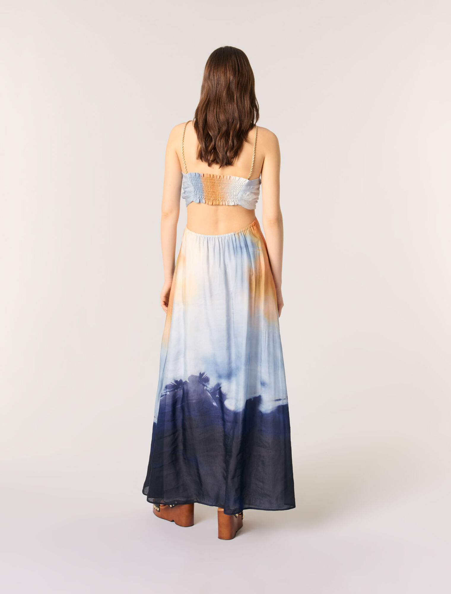 Robe longue tie & dye