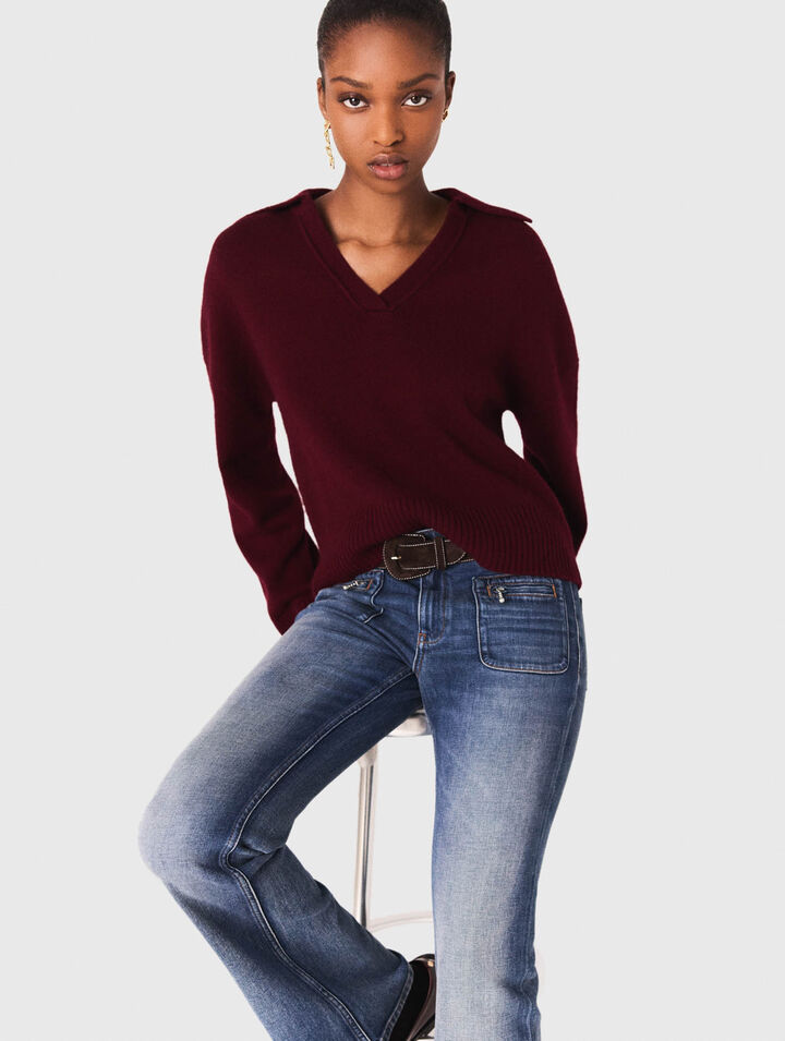 Pull en laine melangé