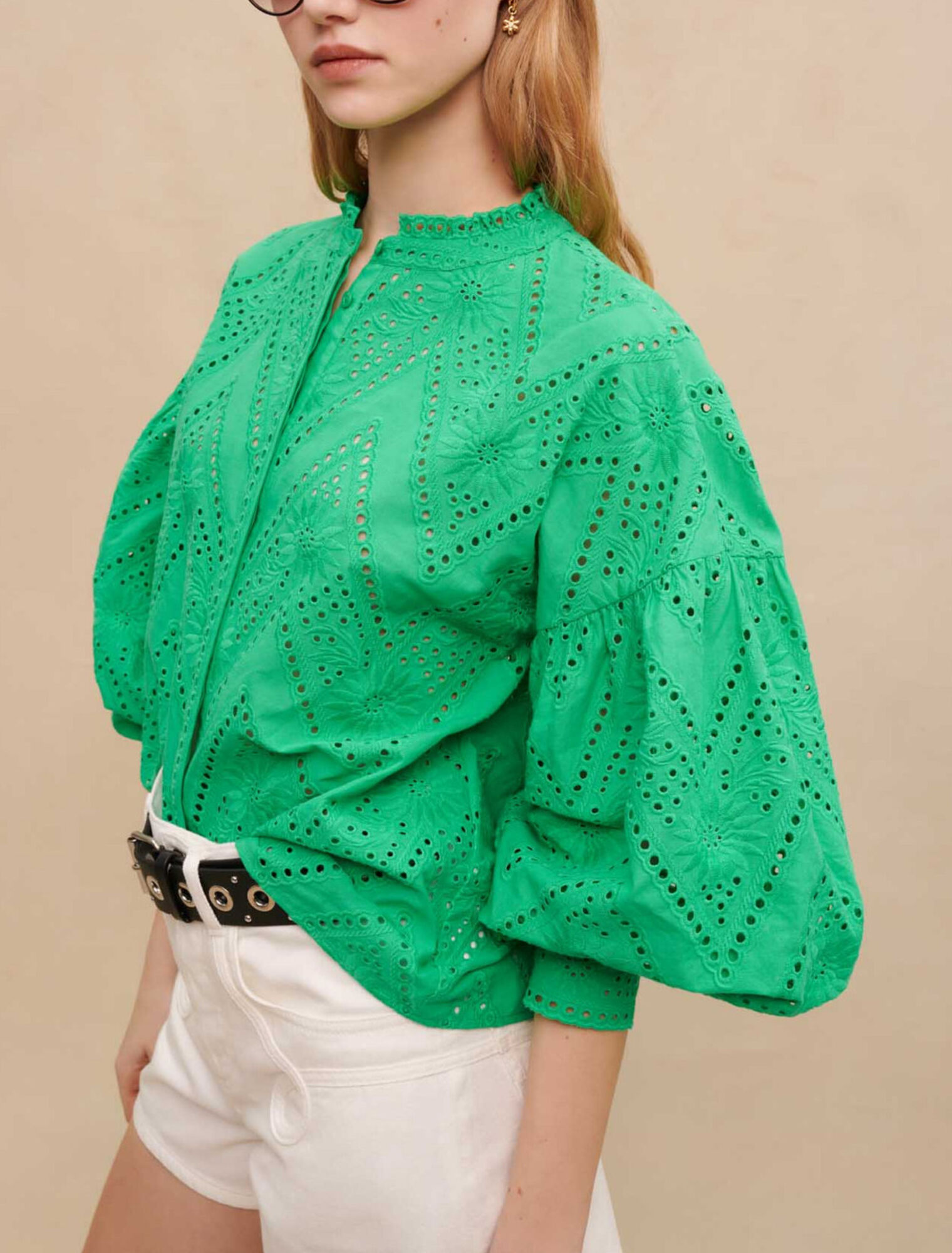Chemise brodée