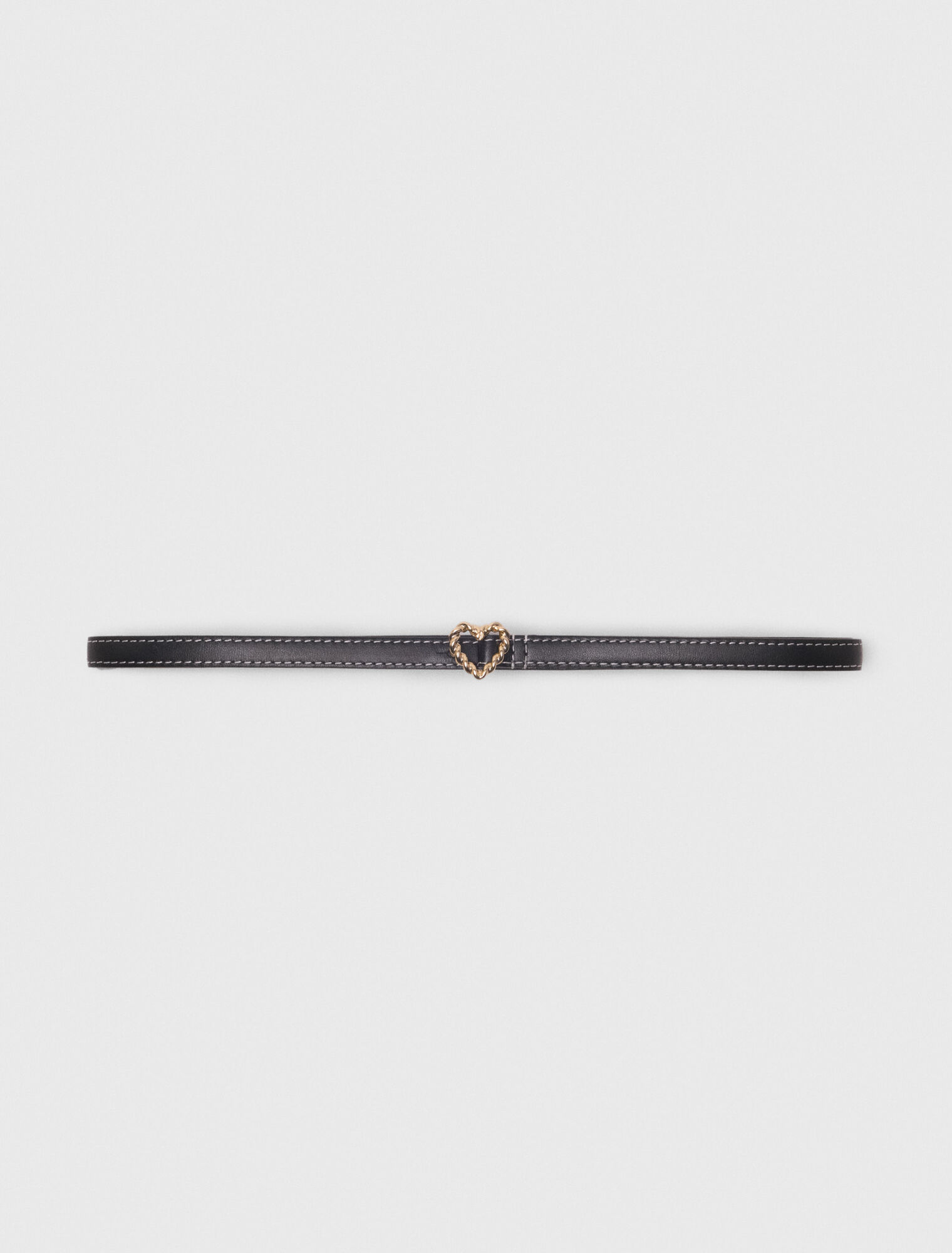 Ceinture fine à cœur