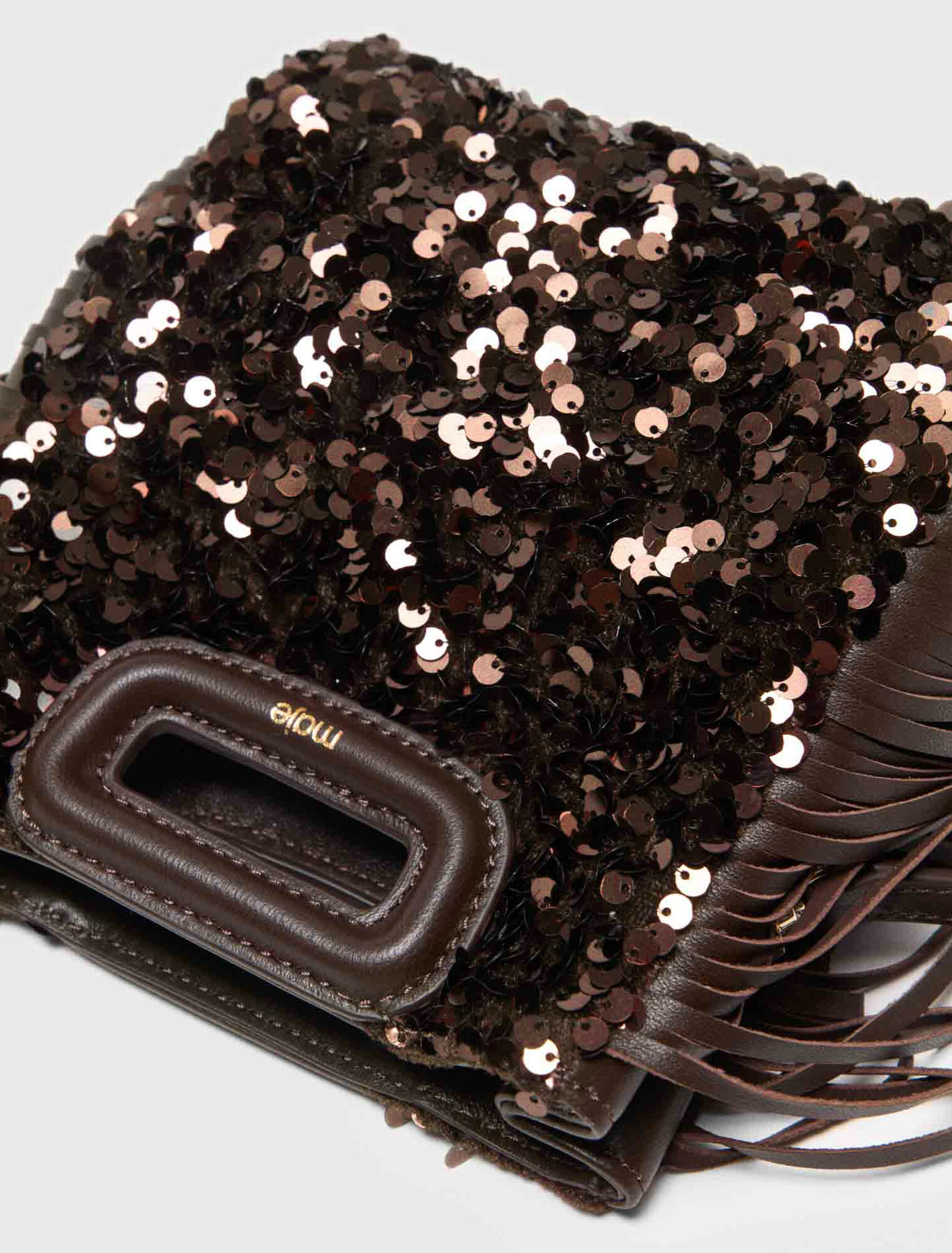 Sac M mini à sequins