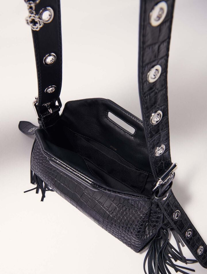 Sac Miss M Mini en cuir embossé