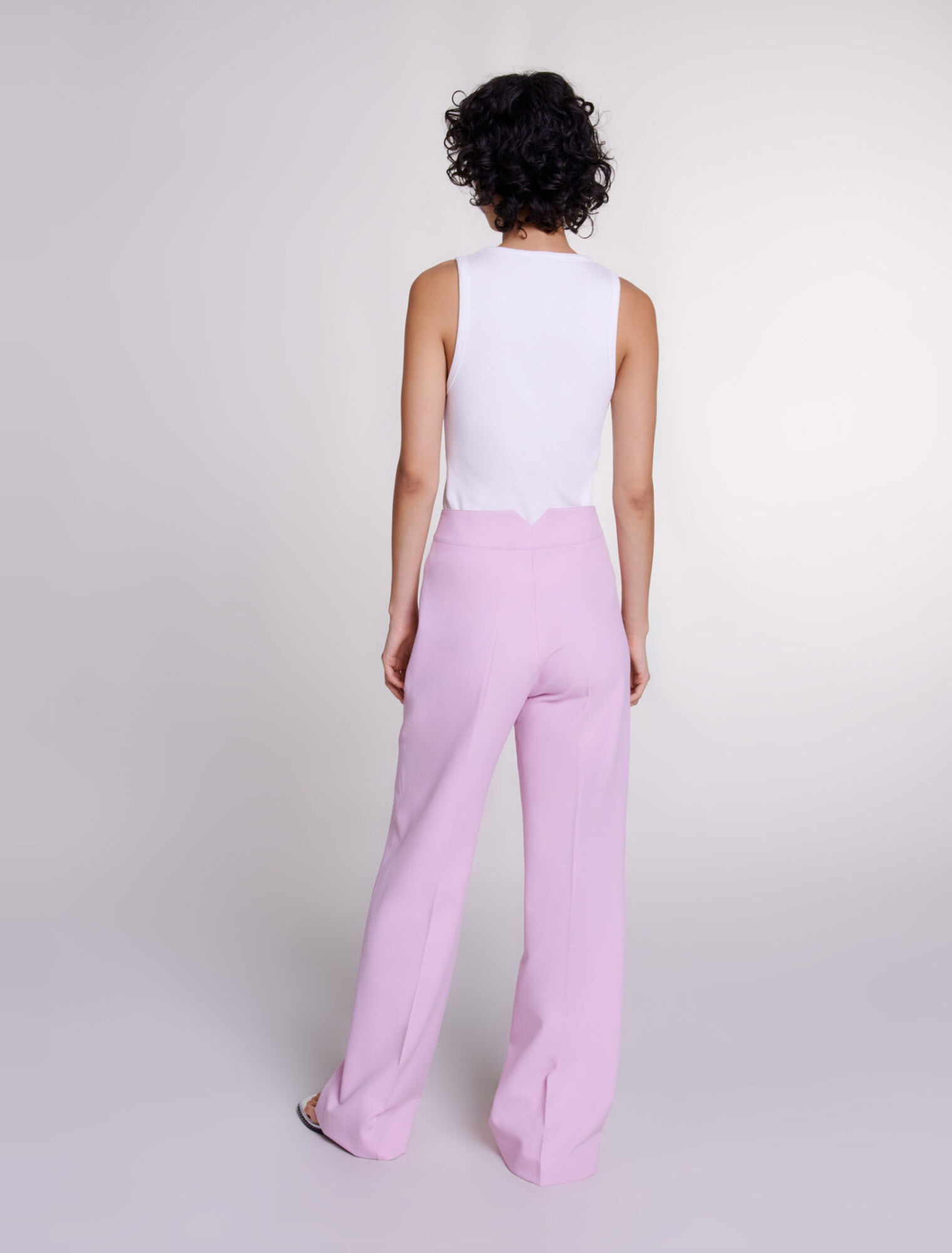 Pantalon de tailleur large