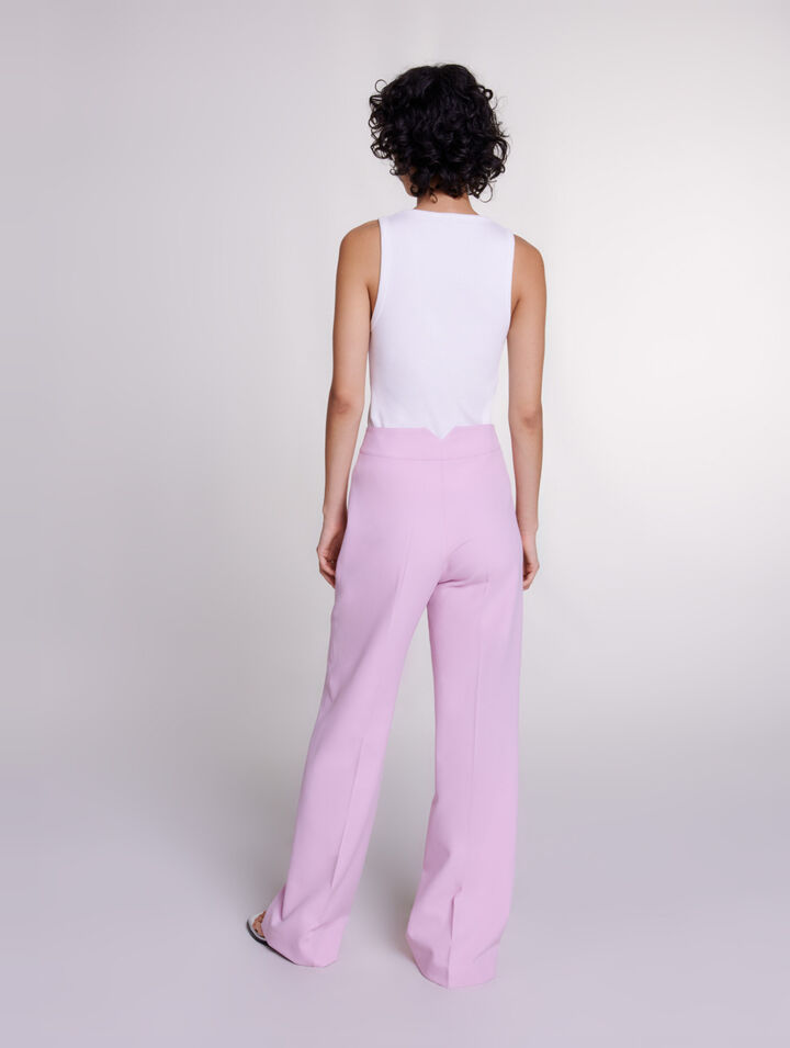Pantalon de tailleur large