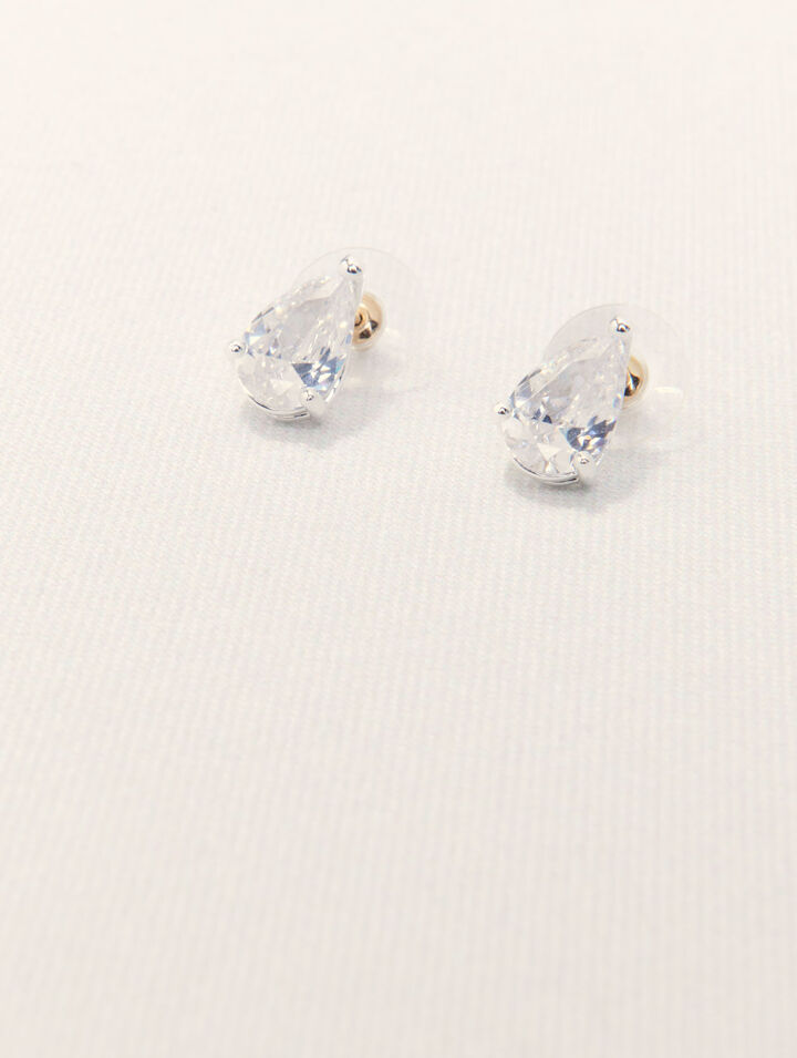 Petites boucles d'oreilles strass