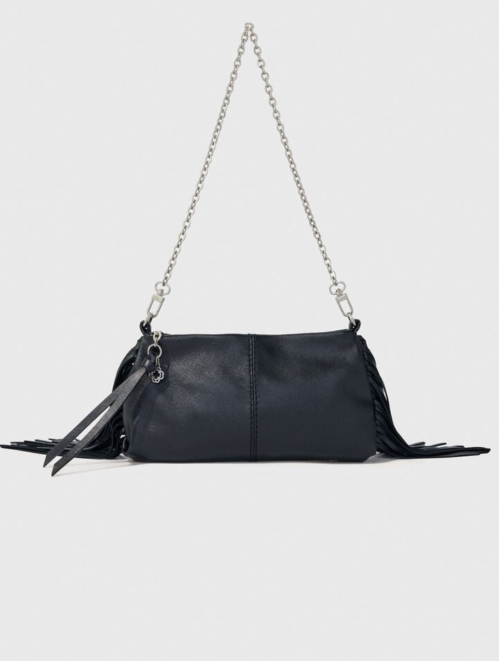Pochette Miss M pouch en cuir lisse