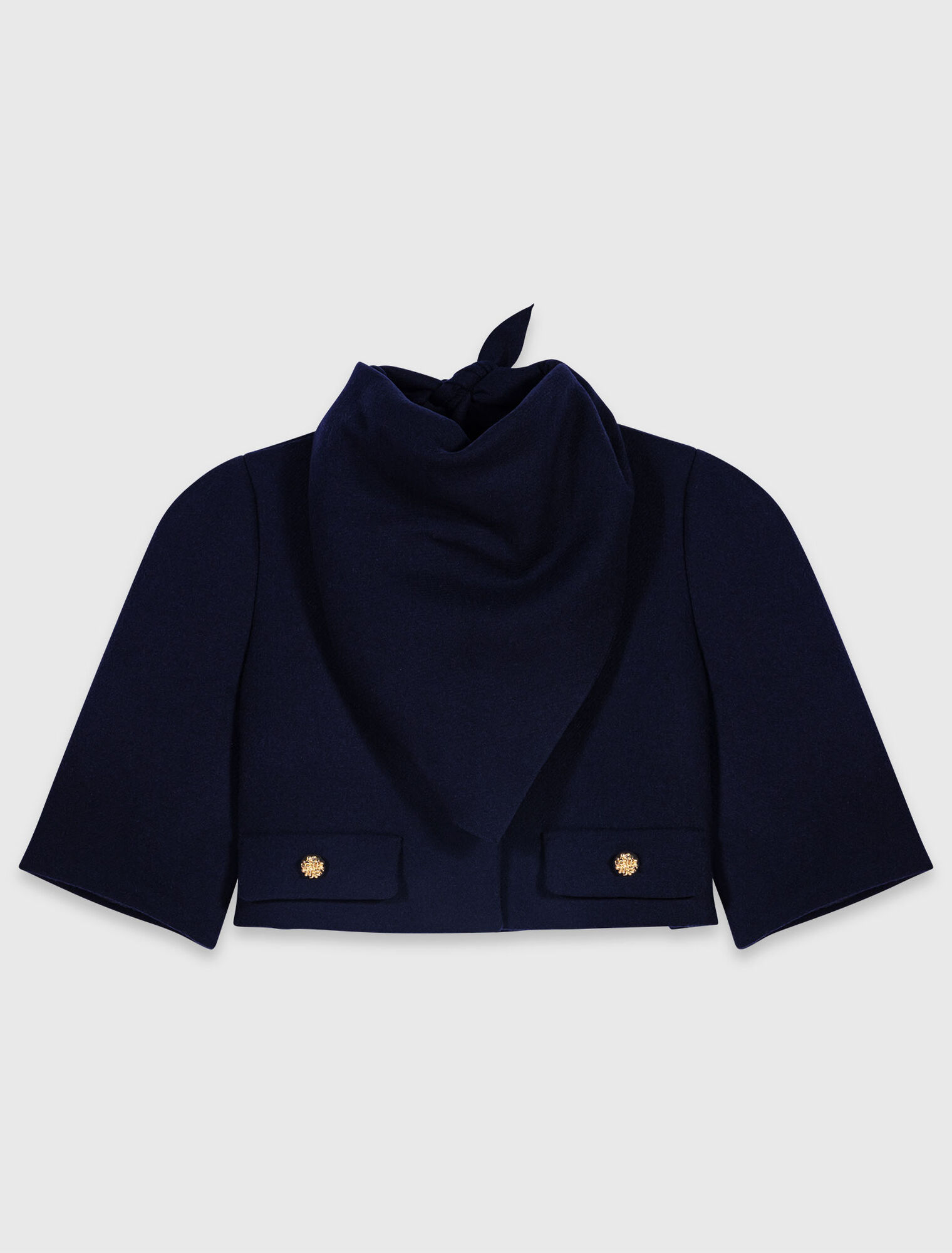 Veste courte en laine