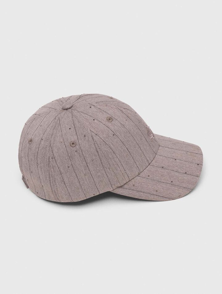 Casquette en coton imprimé