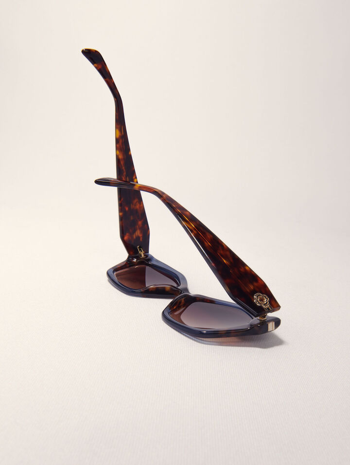 Lunettes cat eye en acétate