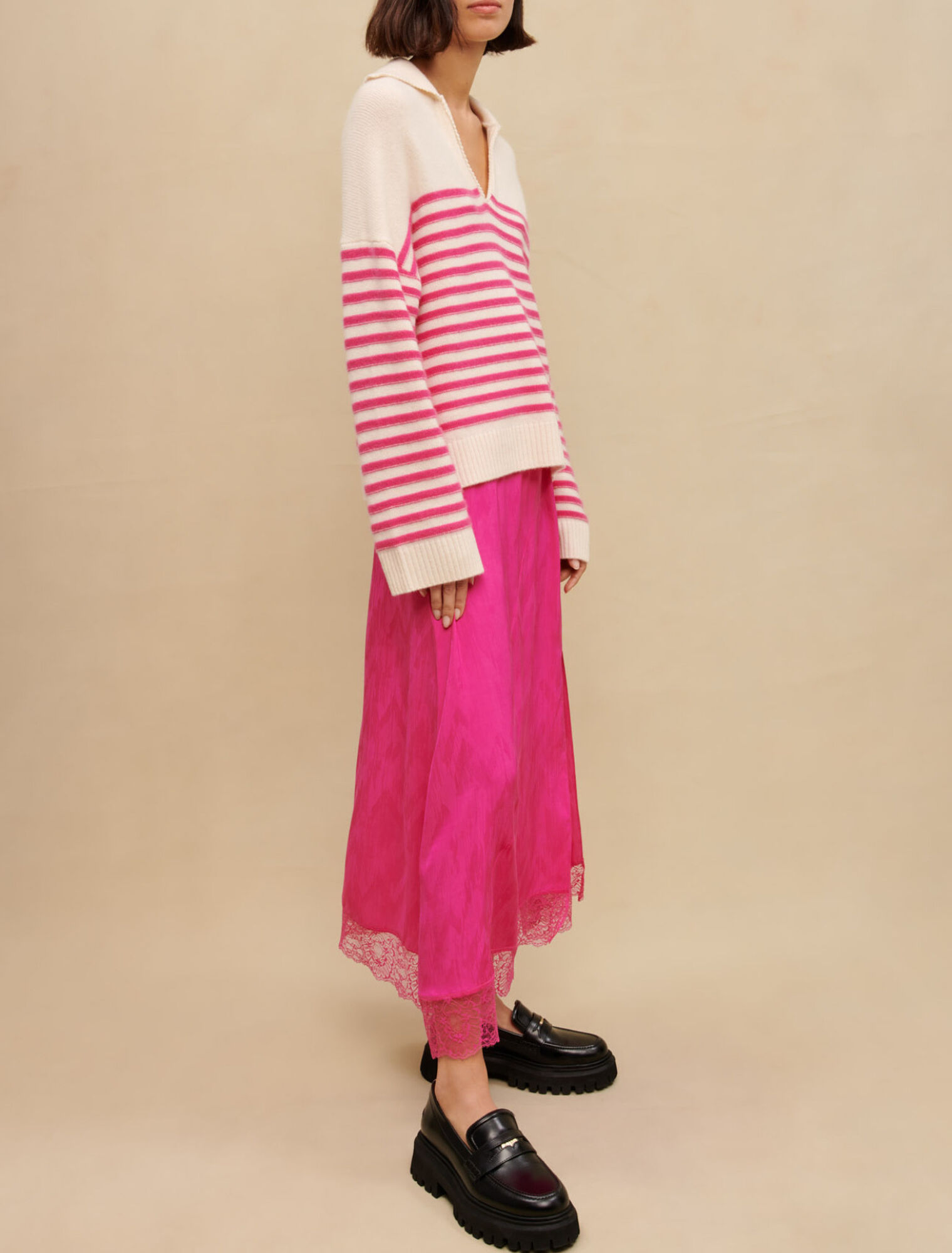 Pull marinière à rayures