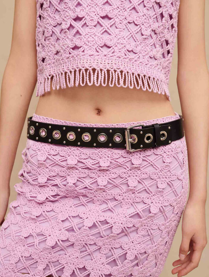 Top court en crochet