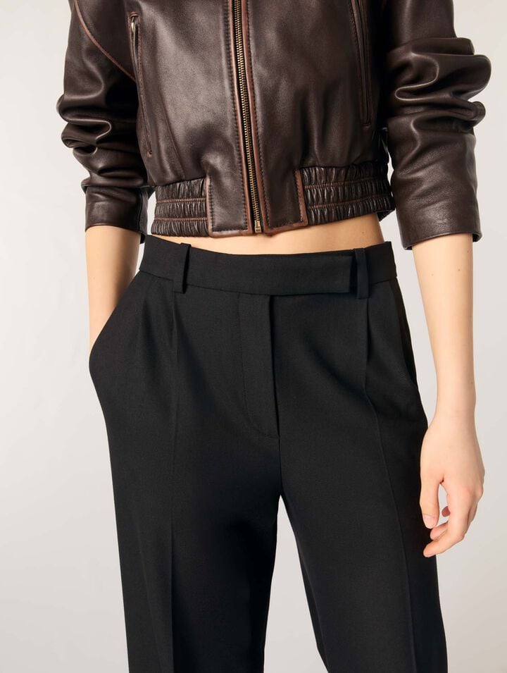 Pantalon large de costume