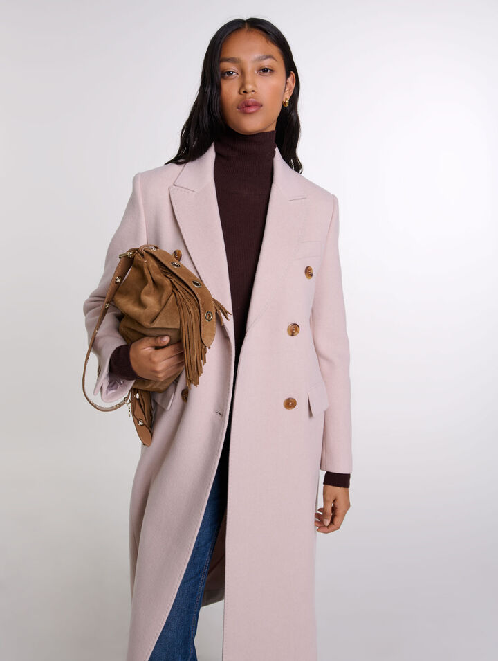 Manteau long doublé