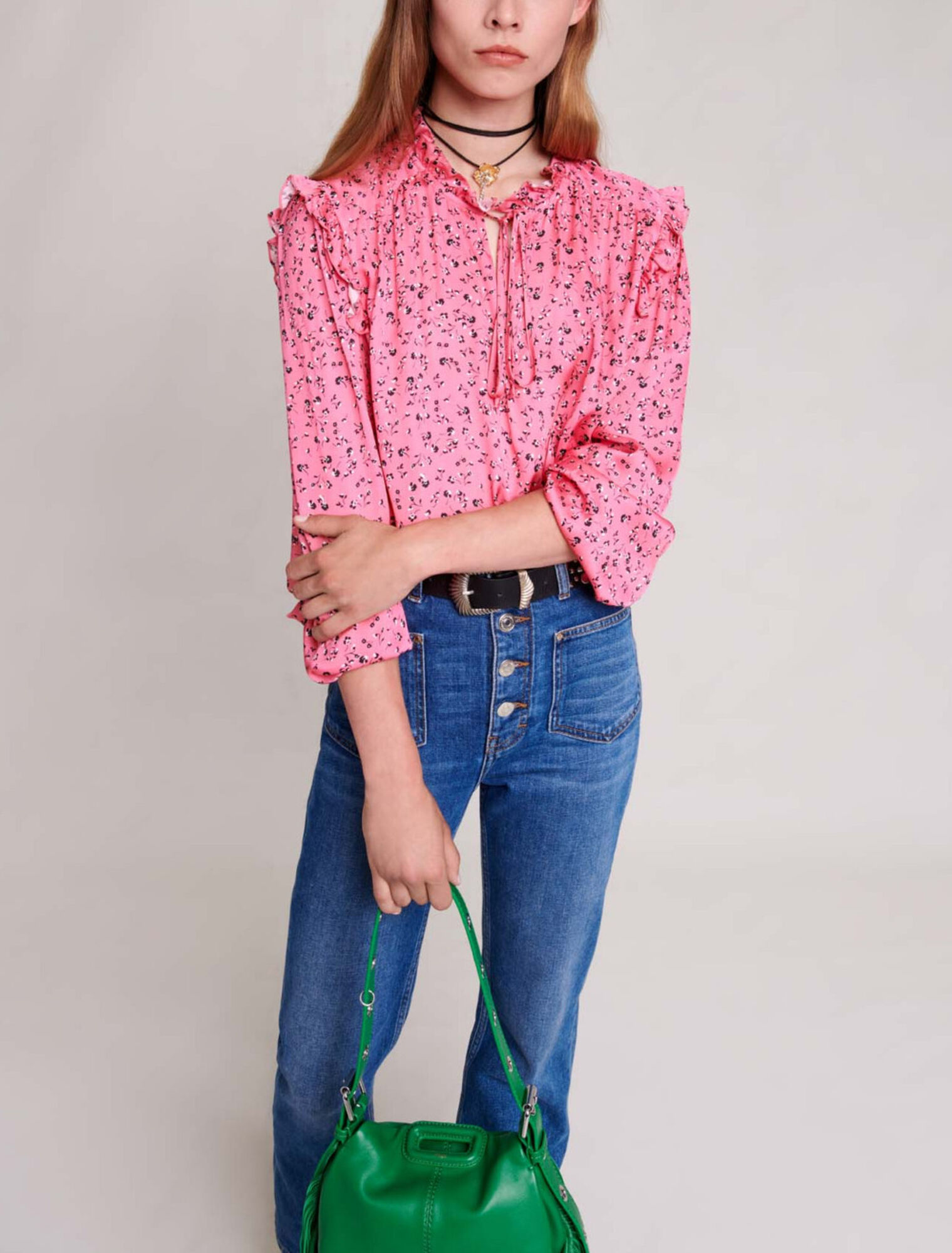 Blouse imprimé fleuri