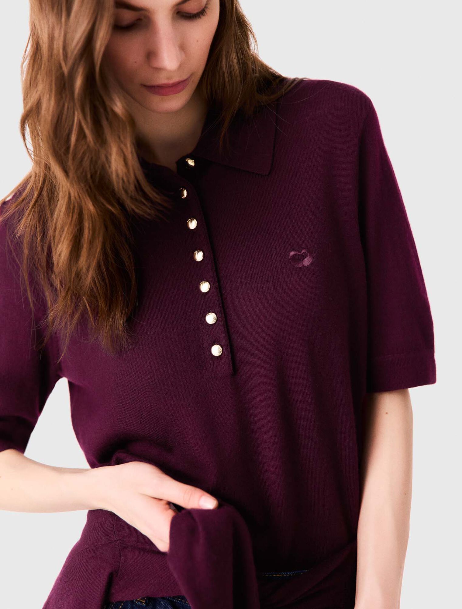 Pull &agrave; col polo