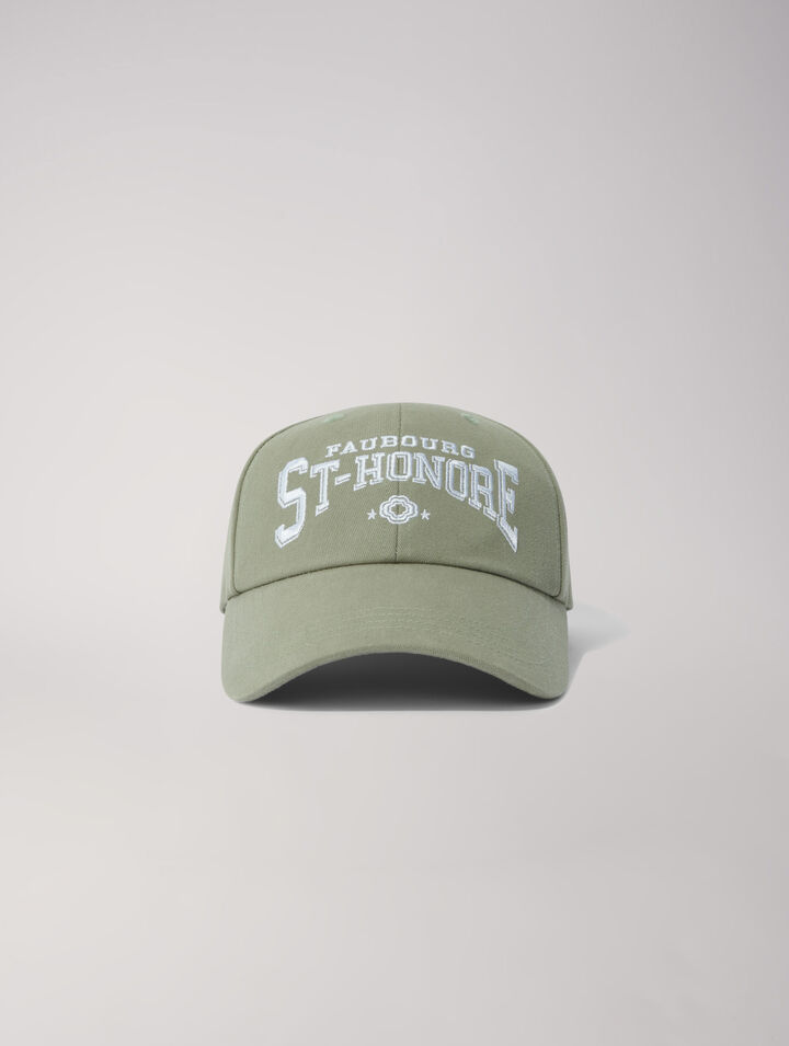 Casquette en coton Saint Honoré