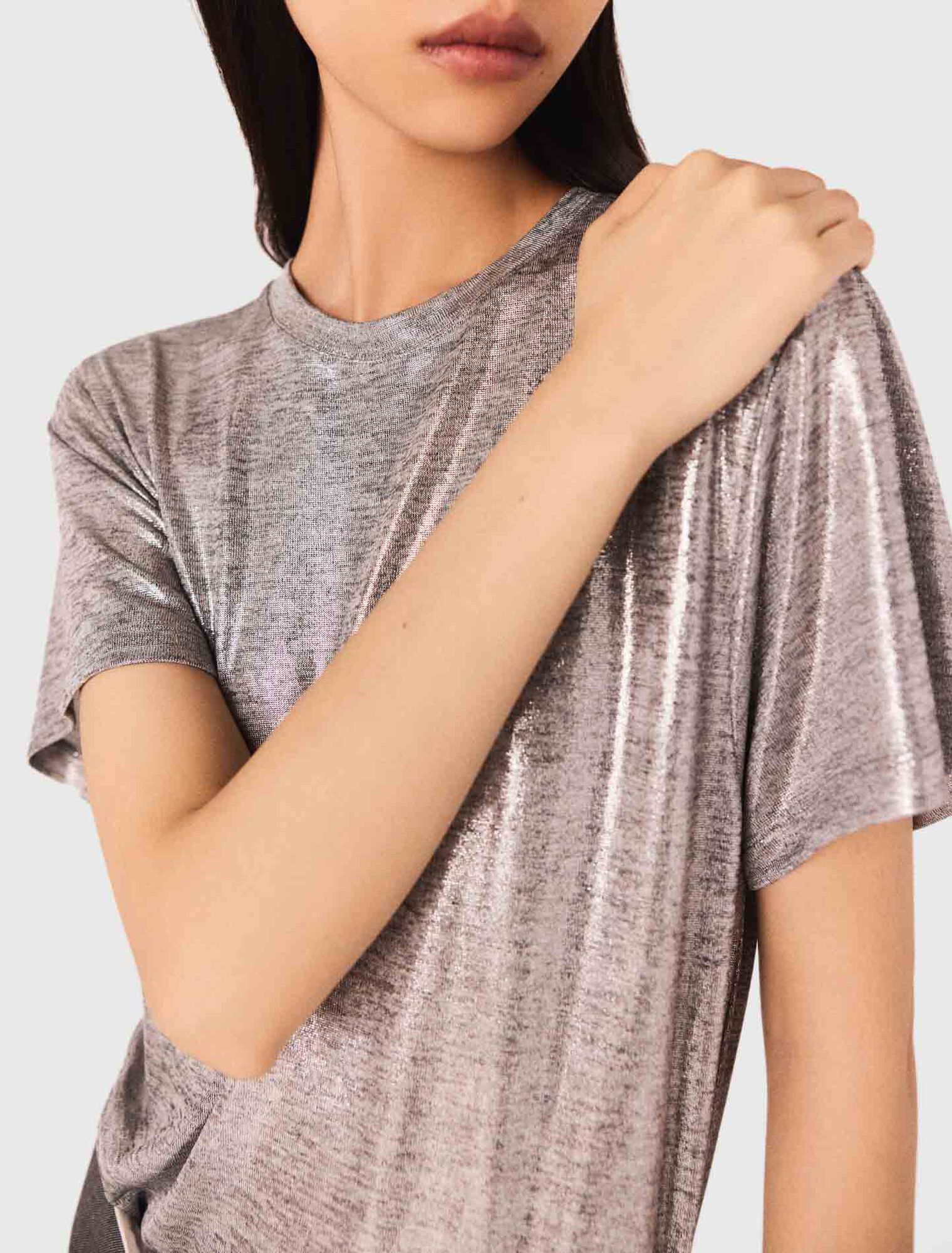 Tee-shirt lamé